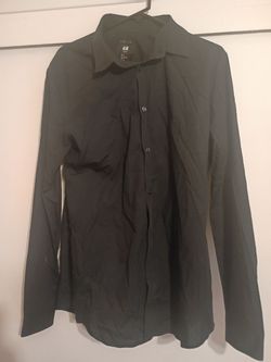 H e m black shirt size L