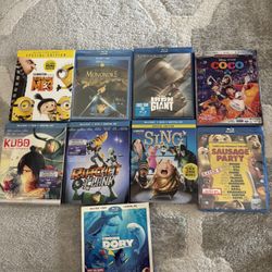 14 Cartoon Movies DVD/ Blu-ray 
