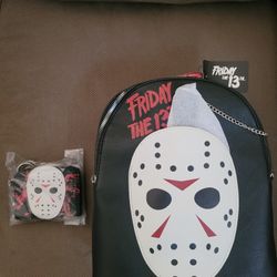 🔪 Friday The 13th Mini Backpack And Wallet Set! 🔪