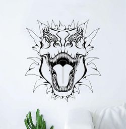PRE MADE Wall Decal Home Decor Dinosaur T Rex