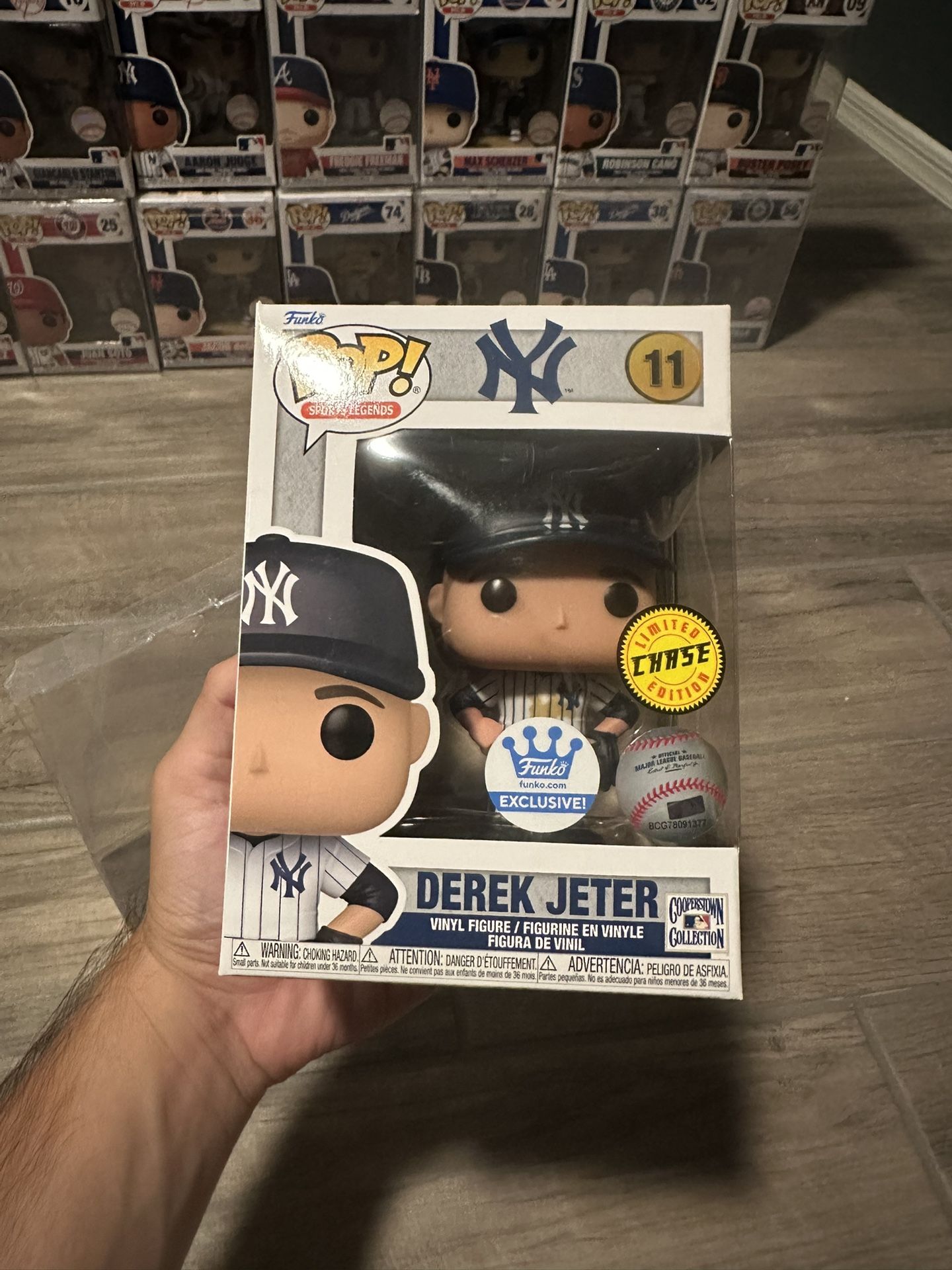 Derek Jeter Chase Edition pop funko