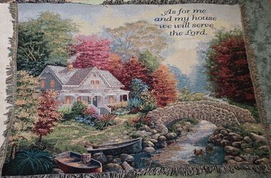 Autumn Tranquility Tapestry by Nicky Boehme
