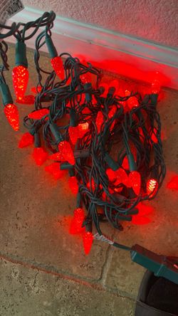 Red Christmas Lights