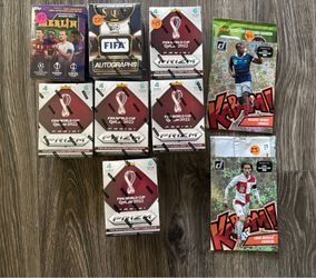 World Cup soccer prizm fifa select trading cards