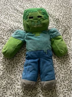 Minecraft Zombie Pillow Plush