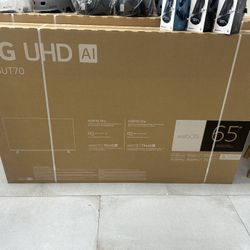 LG 65” UHD 4K TV! Finance For $50 Down Payment!!