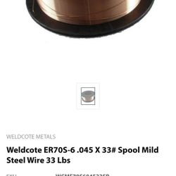 Mig Welding Spool Brand New  Mild Steel Wire 33 Lbs