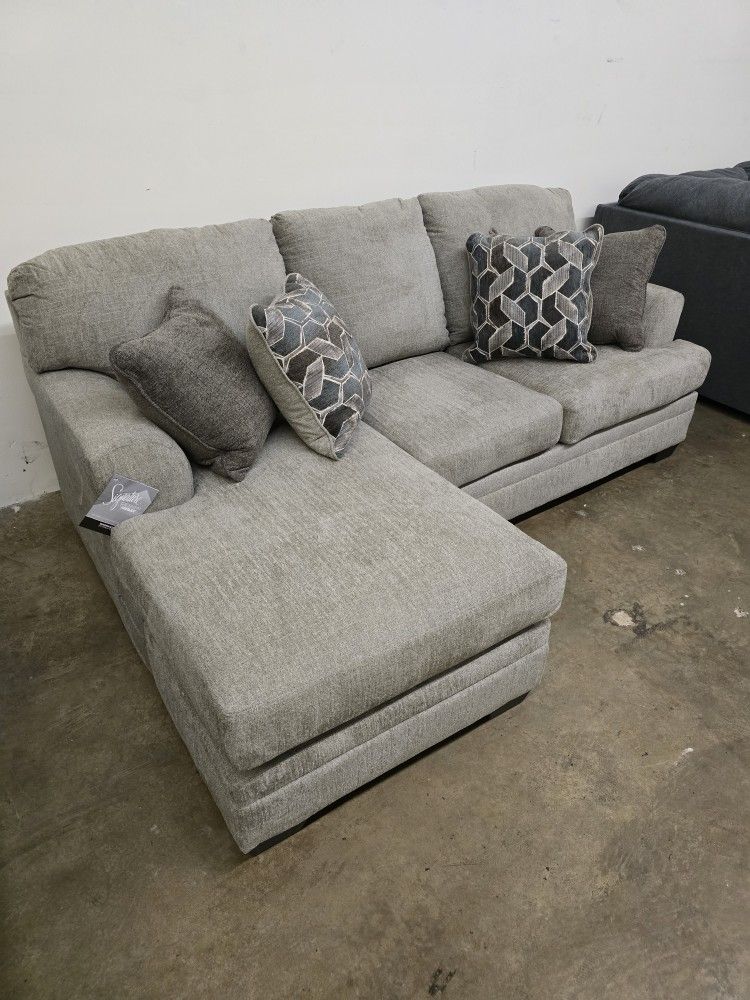 New Taupe Sofa Chaise