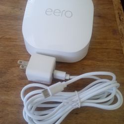 EERO 6+ PLUS R010001 DUAL BAND MESH WI-FI ROUTER 2 PORT 1500