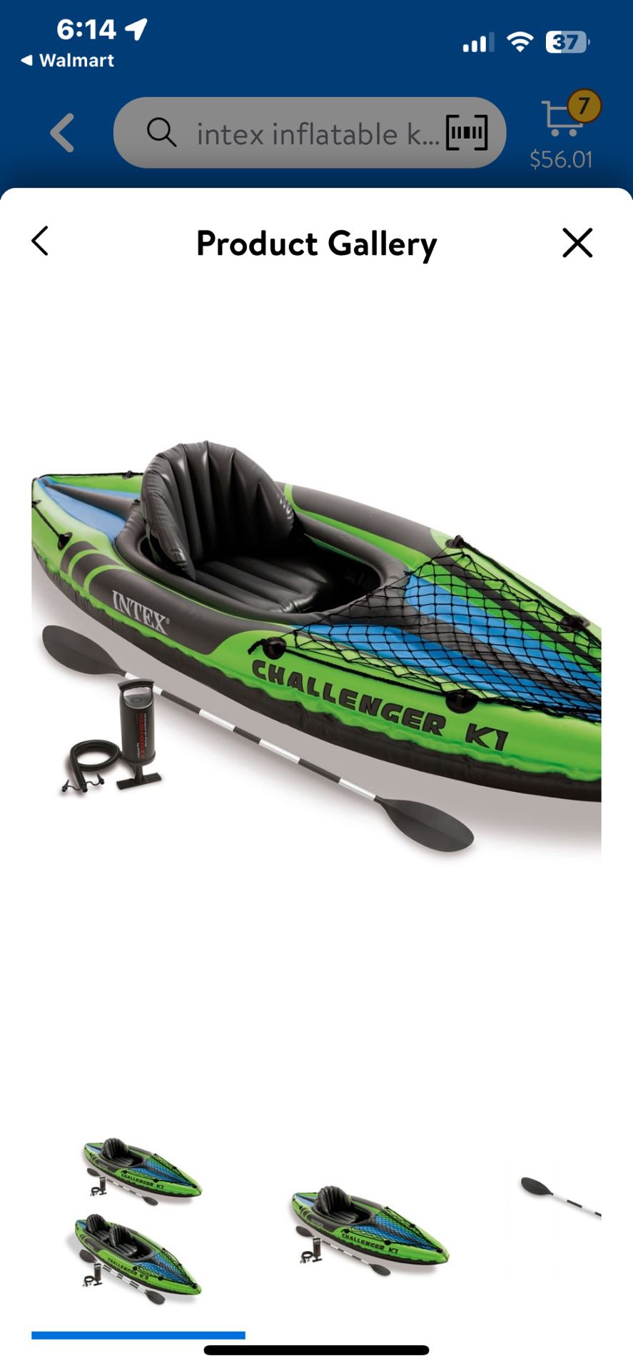 Challenger Inflatable Kayak