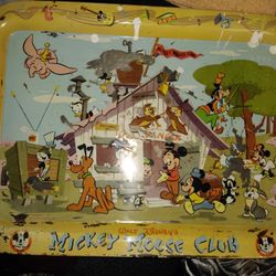 Mickey Mouse Club Very Old Serbian Food Tray