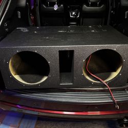 Dual 12” Subwoofer Box | Mega Bass Prefab 