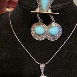 Turquoise Jewelry Set