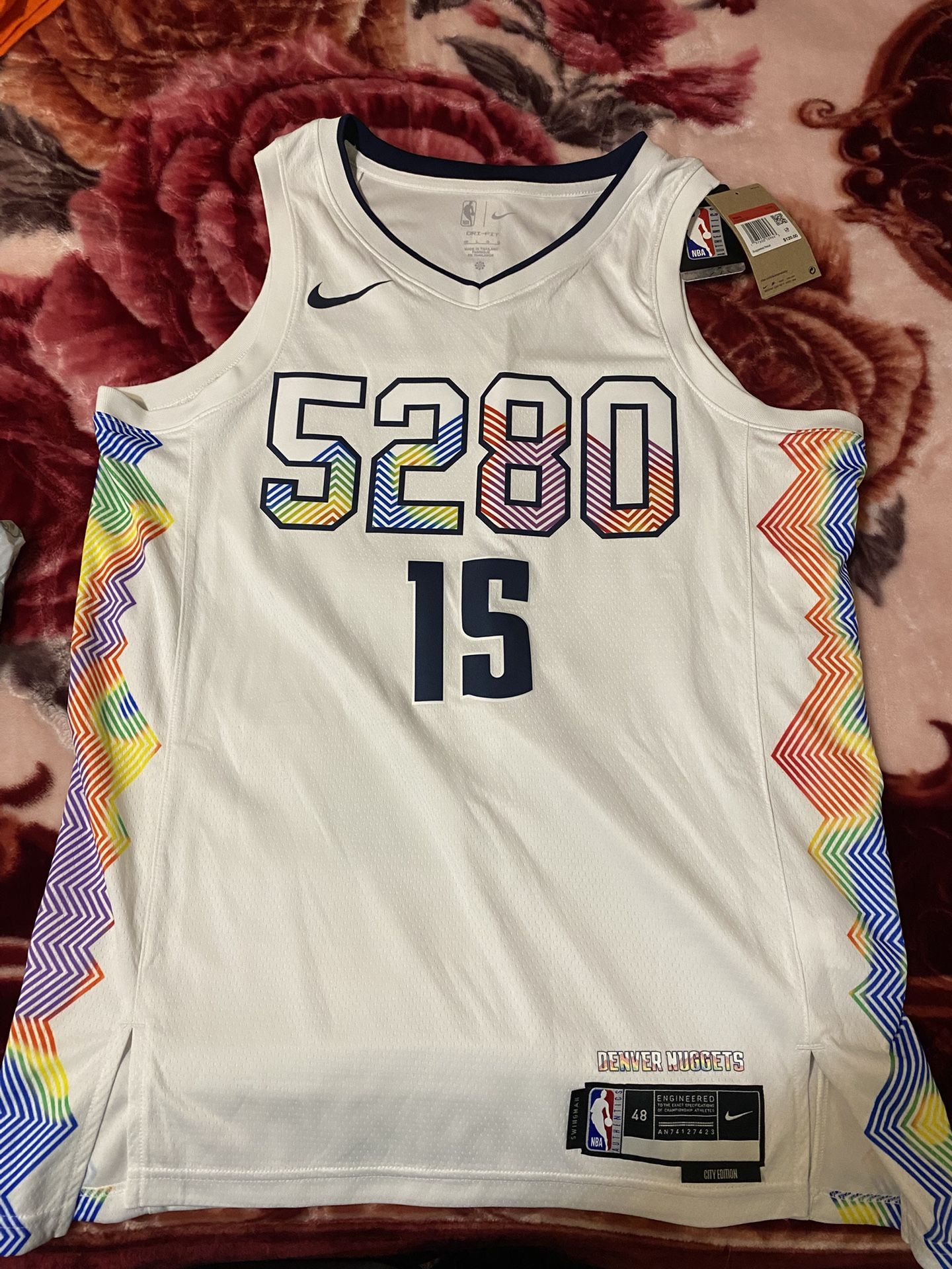 Denver Nugget City Edition Jokic Swingman Jersey