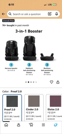 Graco car seat
