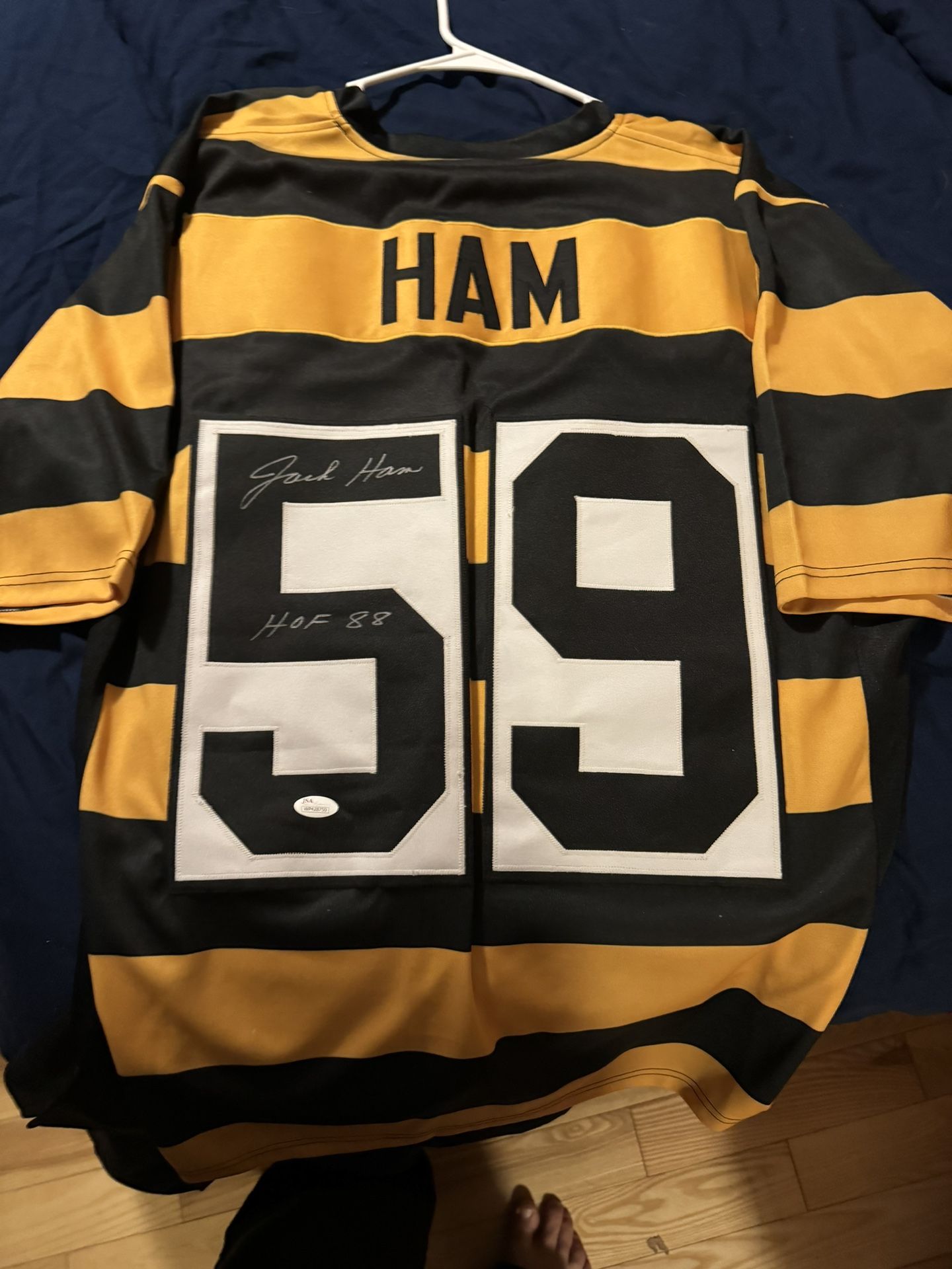 Jack Ham Autograph Throwback Jersey 