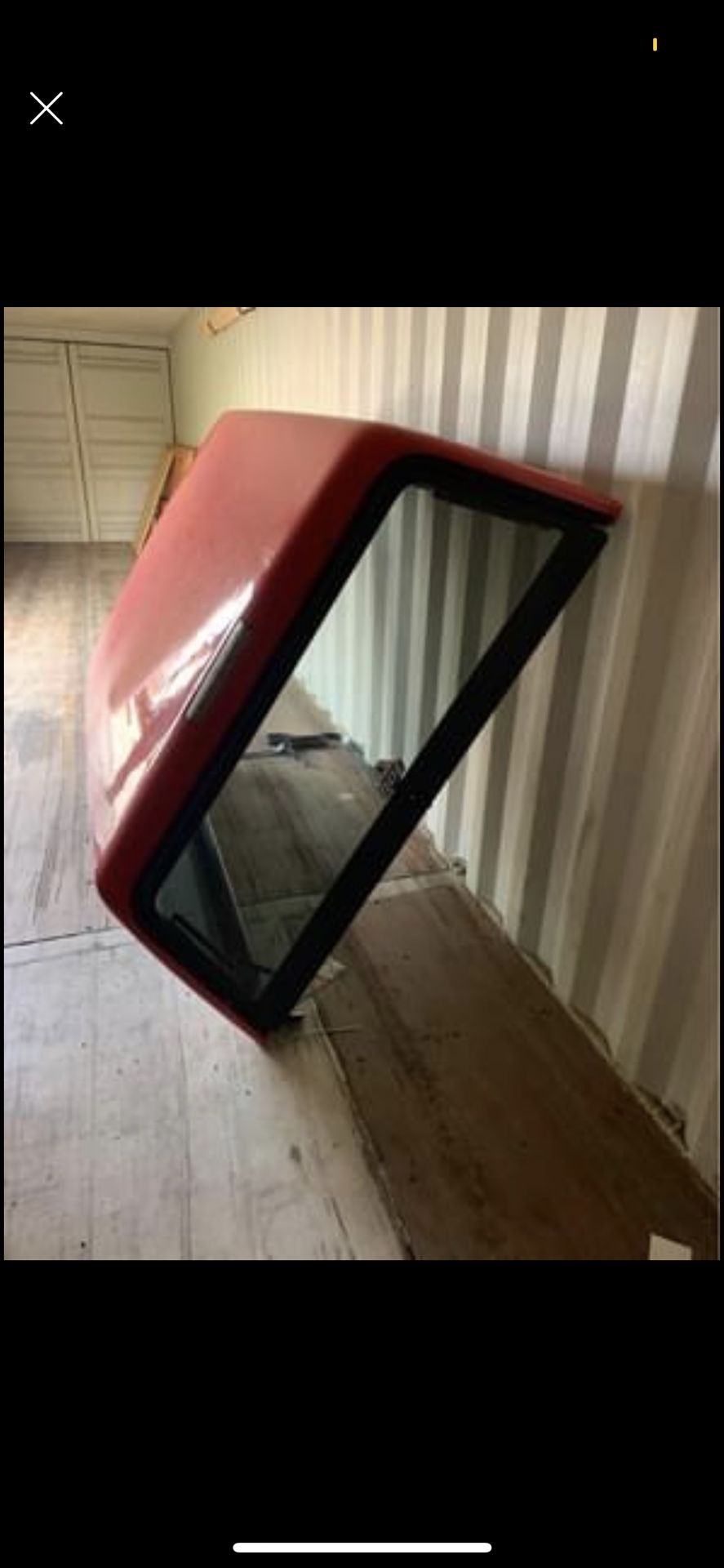 Camper shell for Ford Ranger