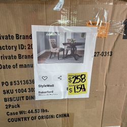 SaleSumo StyleWell Bakerford Chairs