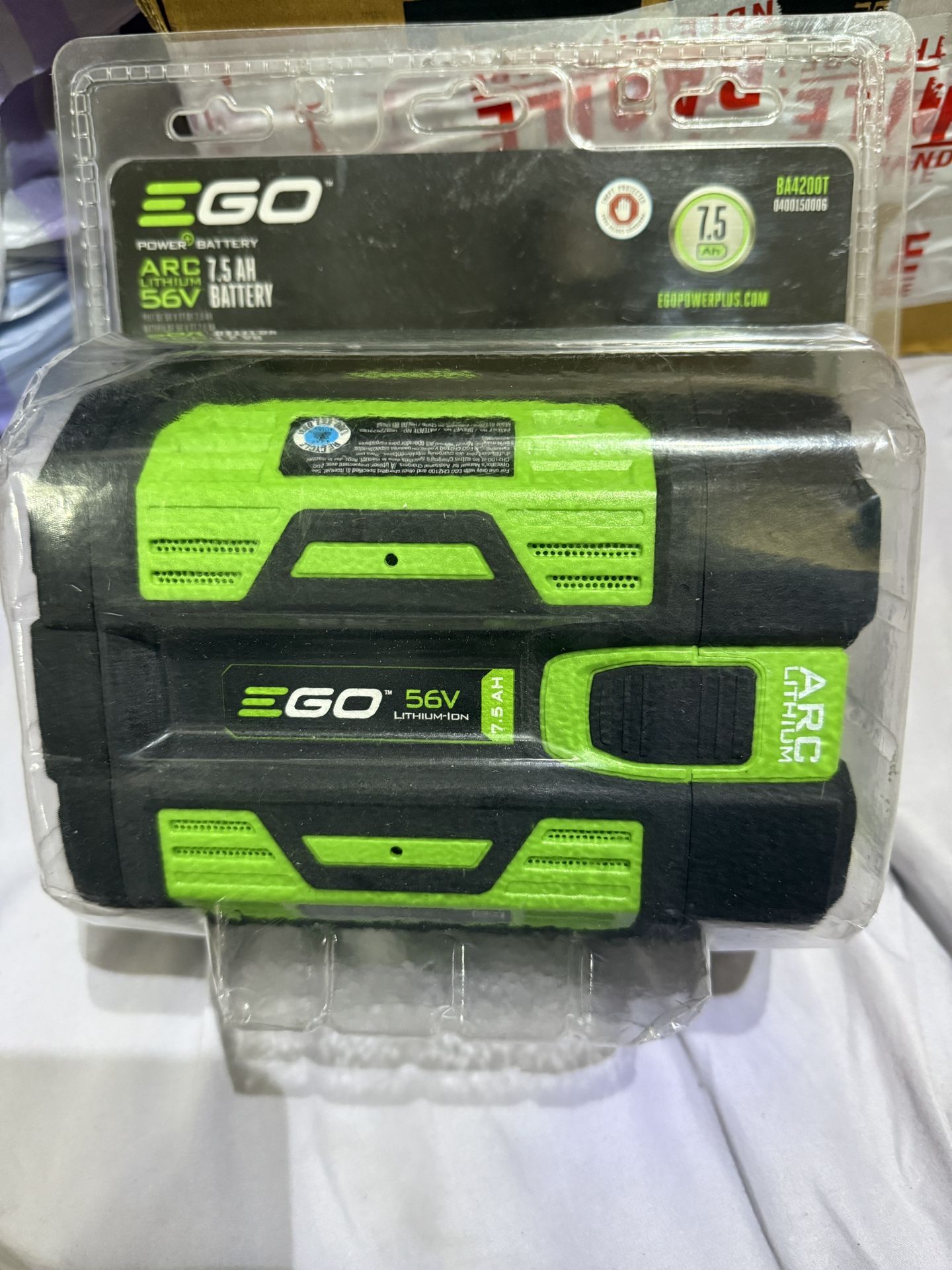 Ego 7.5 Ah Battery New