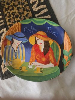 Cafe Paris Dinner Plate