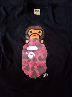Red Baby Milo Bape Tee