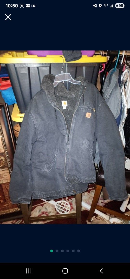 carhartt jacket size xxl mens