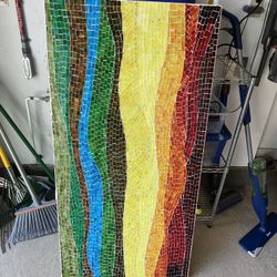 Mosaic Wall Art - 24” X 48” - Pier One - $50