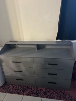 Grey Modern Dresser