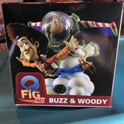 Disney Toy Story Q Fig Max Buzz & Woody 