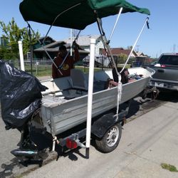 Trailer And Boat For Sale