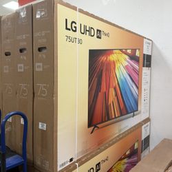 LG 75” UT8000 4K HDR SMART TV