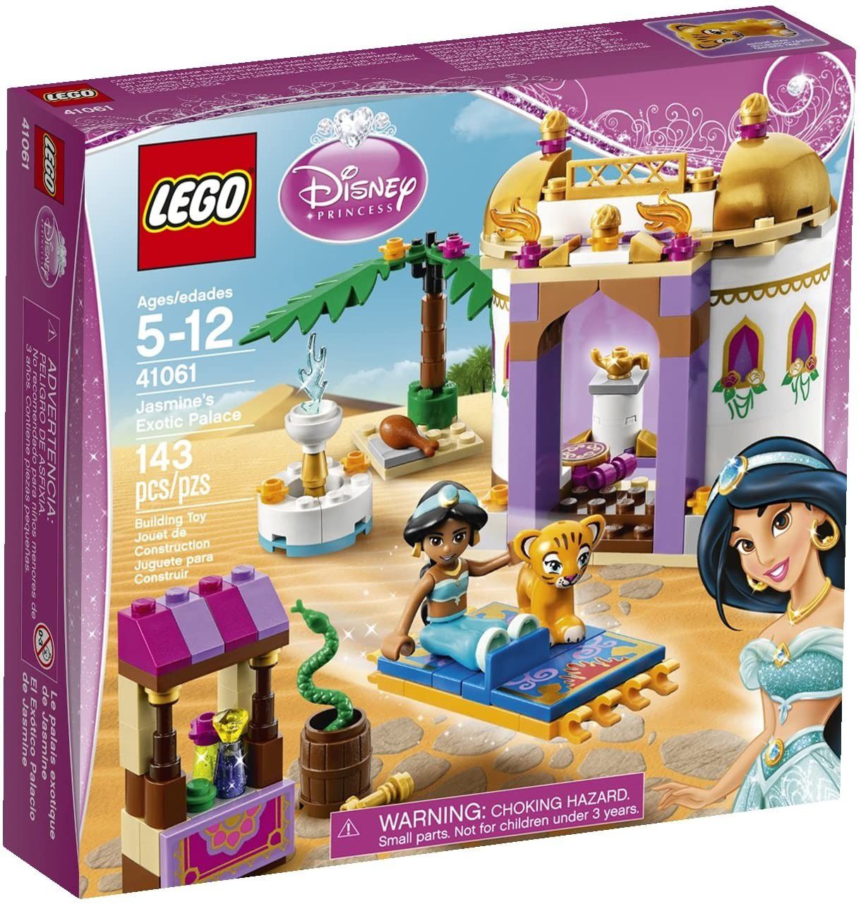New Retired Lego Disney Princess Jasmine's Exotic Palace Sealed 41061 Set
