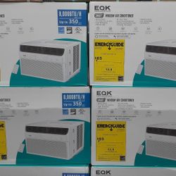 EQK window A/C 8000 BTU