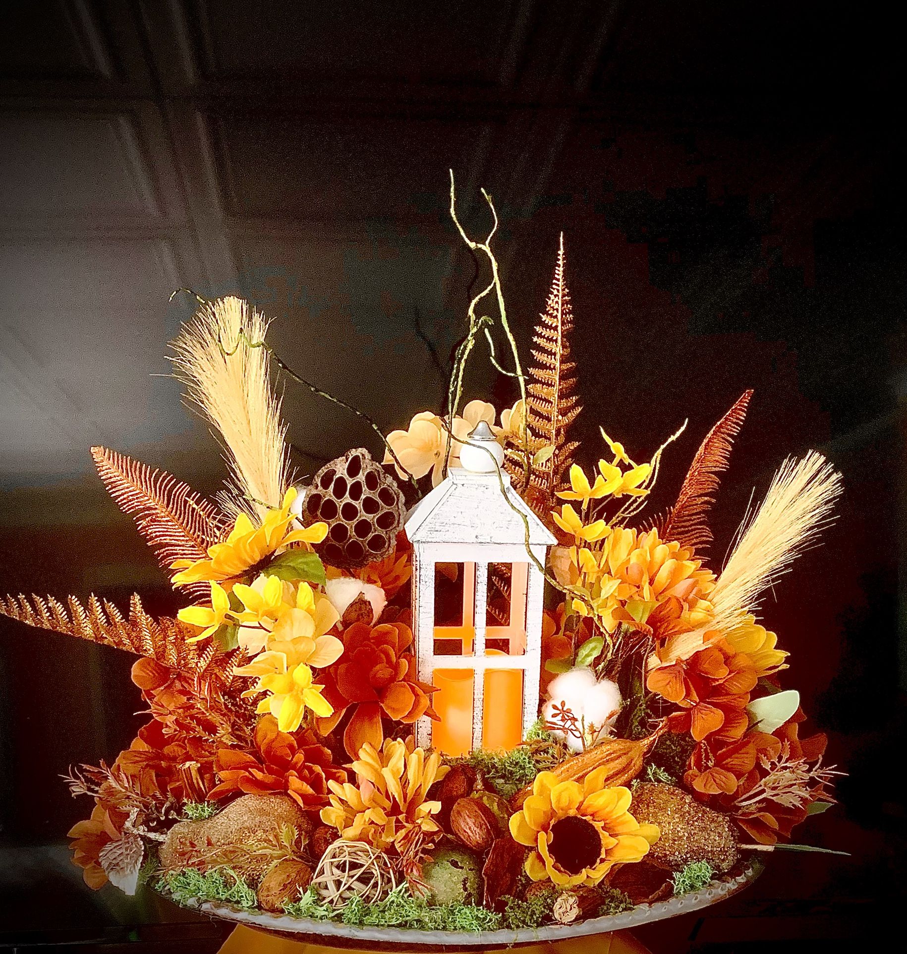 Pumpkin Centerpiece by Gigi’s Creations 