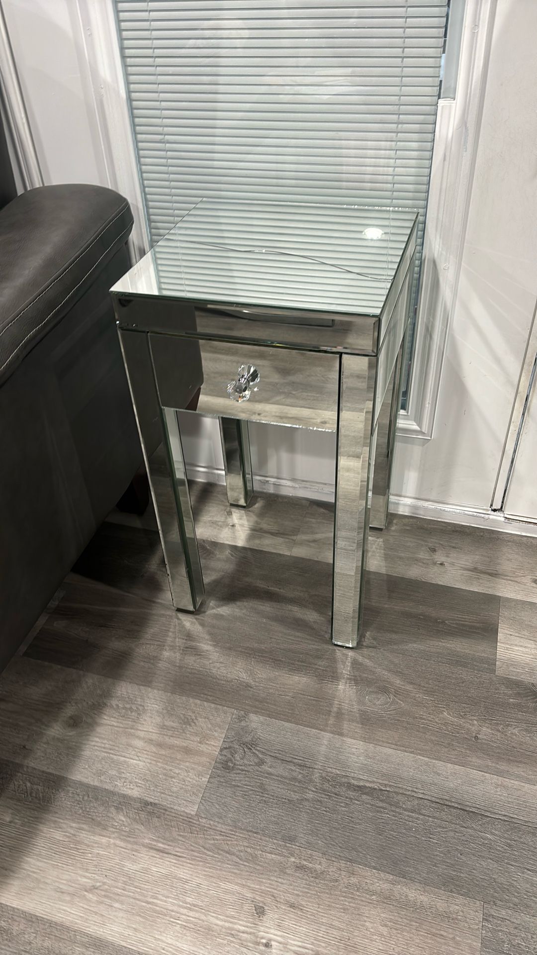 Mirror Side Table