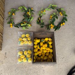 Lemon Decorations/Props