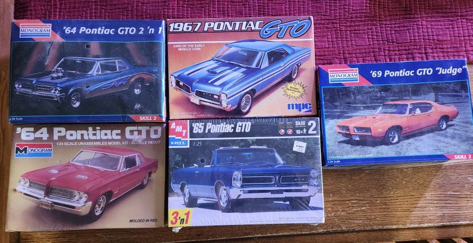 Model Lot-1969 Pontiac GTO