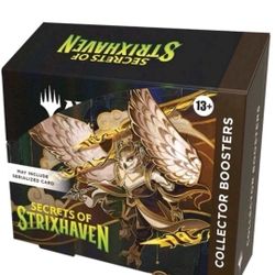 Magic The Gathering Secrets of Strixhaven Collector Booster Box English NEW