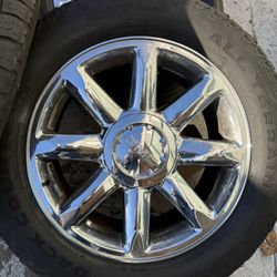 20” one  wheel Gmc  6 lug 