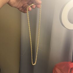 Gold Rope Chain 