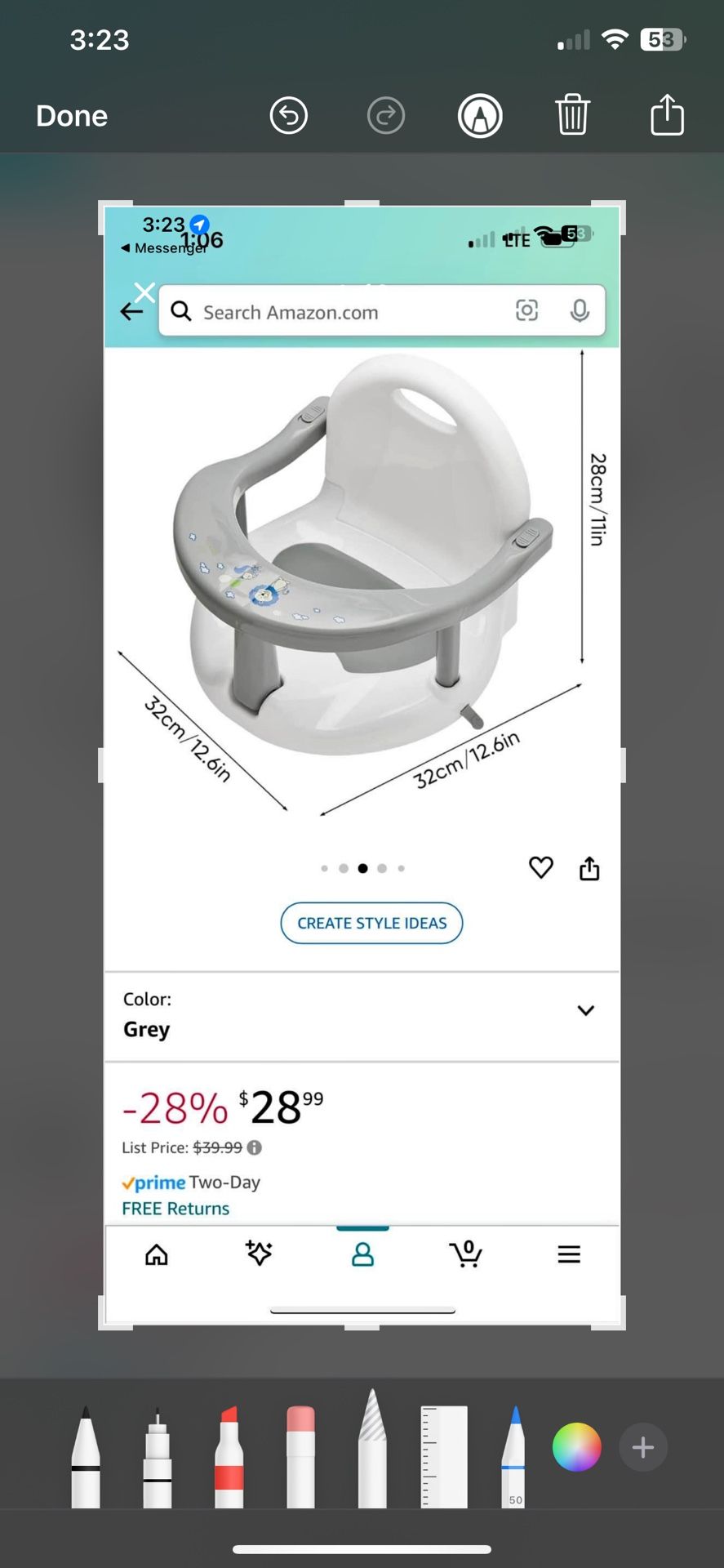 Baby Bath Seat
