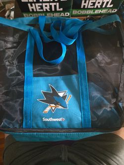 San Jose Sharks Mesh Bag With Bottom Drink Cooler