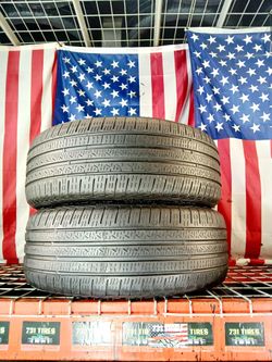 ✅ 225/45R18 PIRELLI CINTURATTO P7 RSC ALL SEASON RUN FLAT 2 NICE USED TIRES 225 45 18
