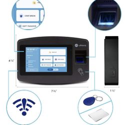 New Touchscreen Smart Cloud Biometric Attendance System Fingerprint RFID Punch Clock