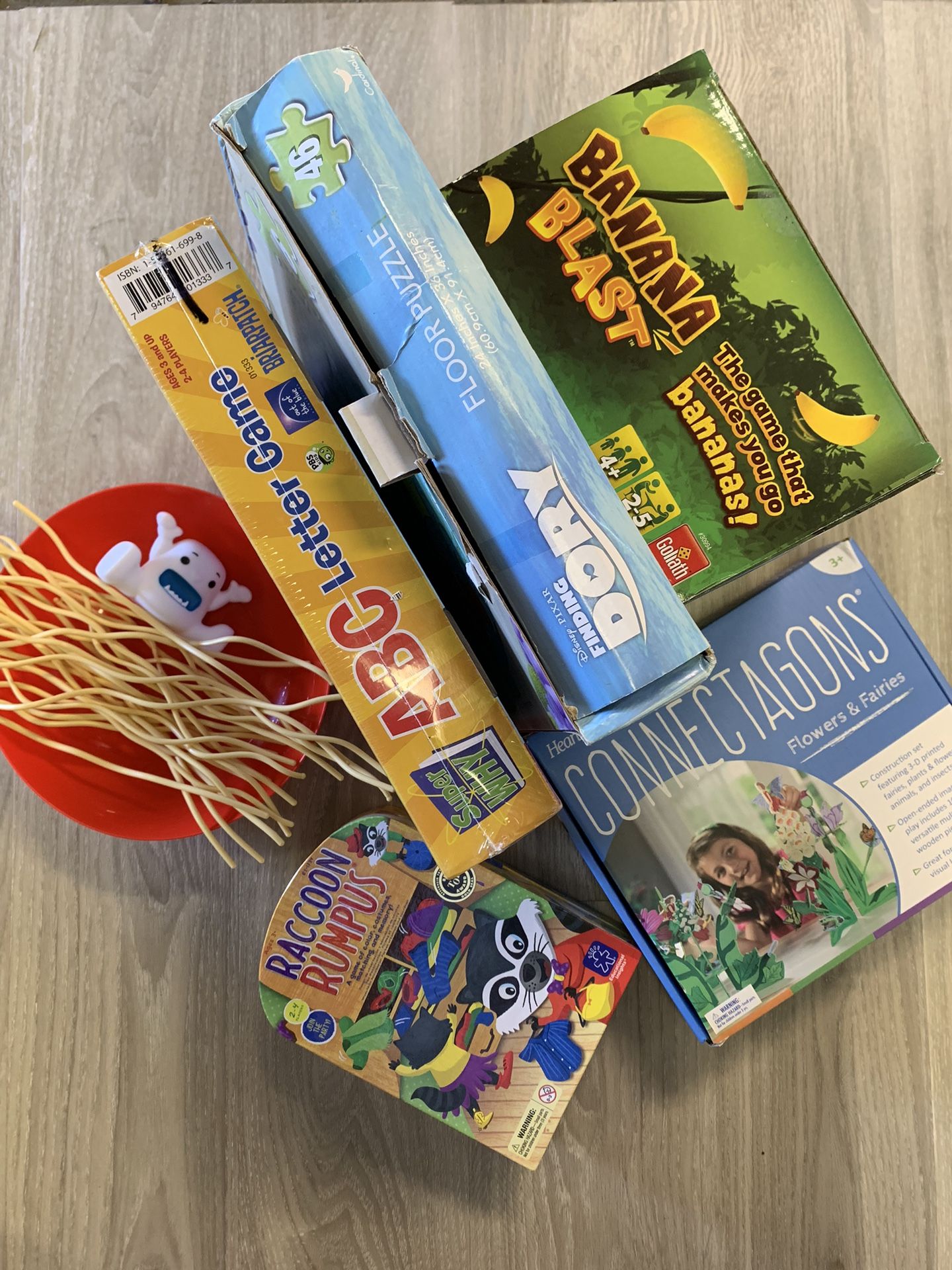 Toddler Games & Puzzle Lot