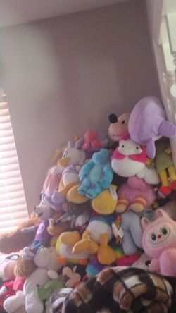 Free big bag of plushies