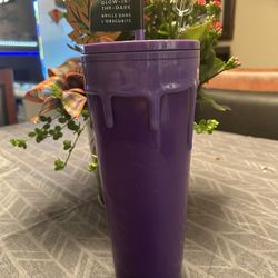 Starbucks 2025 Halloween Glow-in-the-Dark Purple Slime Venti Tumbler 