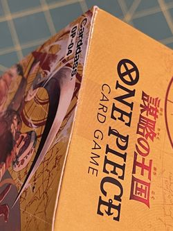 ONE PIECE TCG OP-04 Kingdom of Intrigue Booster box(Sealed)(JPN version)  for Sale in Irwindale, CA - OfferUp