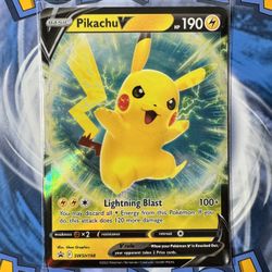 NM Pikachu V - SWSH198 - SWSH285 - SWSH061 Lot