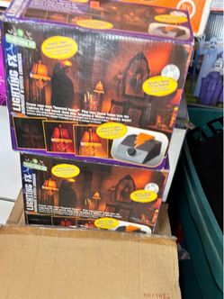 ( 2)lighting FX sound activated lamp controller . Great for Halloween props